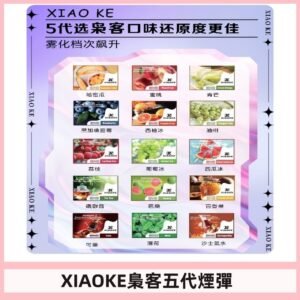 梟客五代煙彈|XIAOKE可替換式電子煙|通用Relx6代|ILIA五代主機